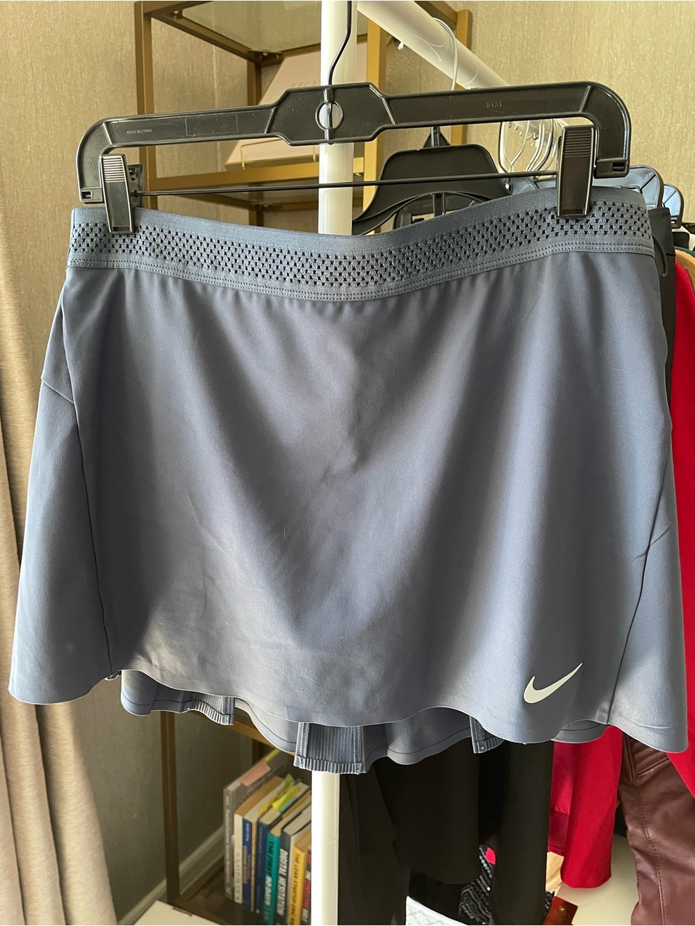 Nike Dri-FIT Blue Ruffle Tennis Golf Skort